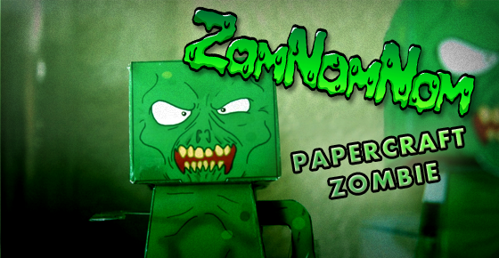 Minecraft Zombie Papercraft ! 